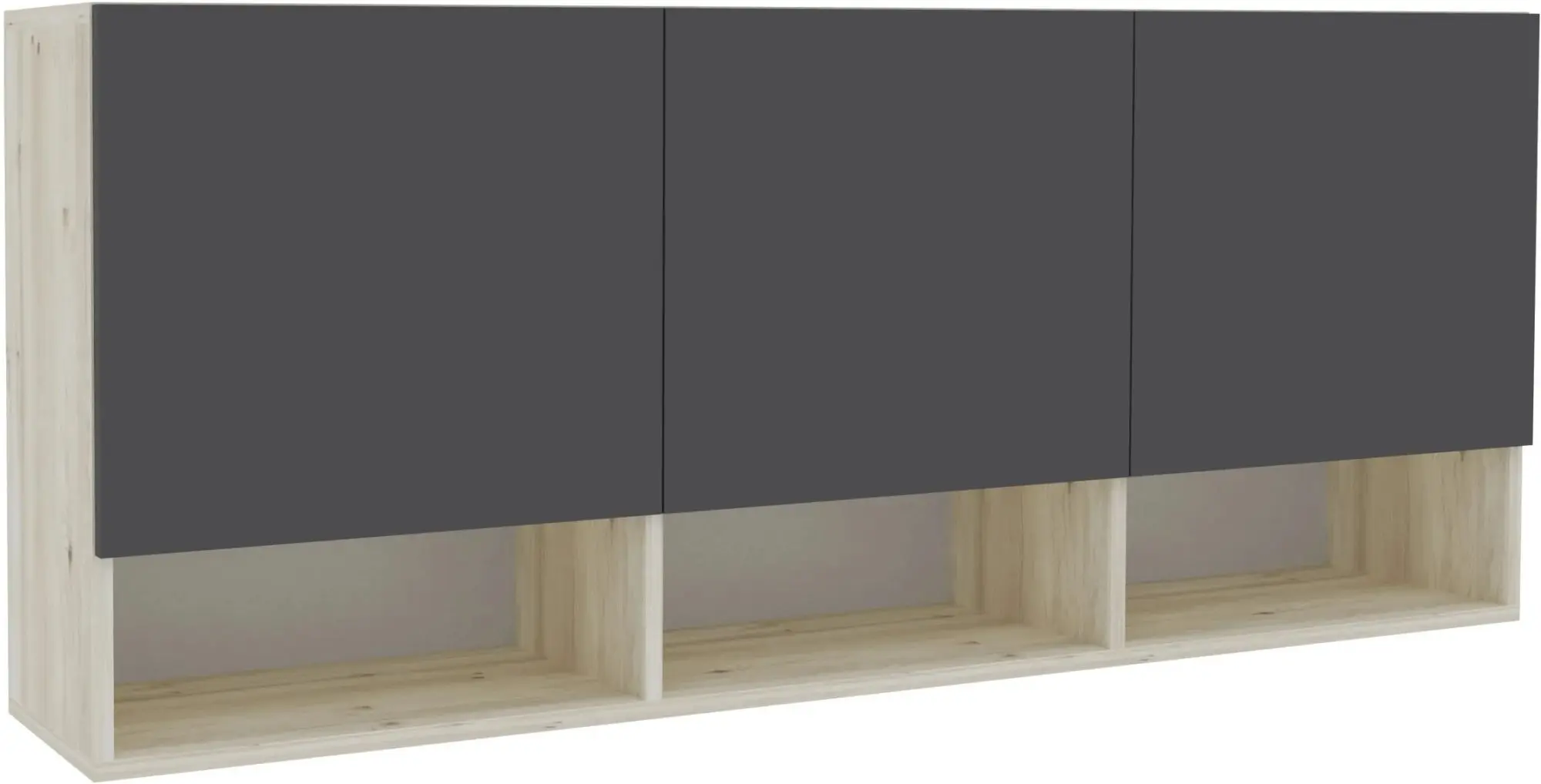 Dormitor Haaus Malmo V12 140x200 (White Oak/Anthracite)