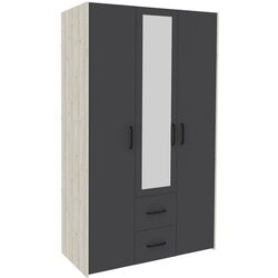 Dormitor Haaus Malmo V12 160x200 (White Oak/Anthracite) Thumb