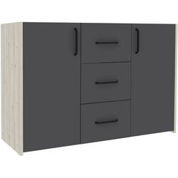 Dormitor Haaus Malmo V12 160x200 (White Oak/Anthracite) Thumb