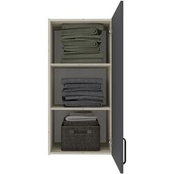 Dormitor Haaus Malmo V13 140x200 (White Oak/Anthracite) Thumb