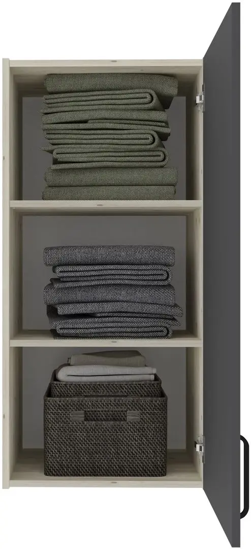 Dormitor Haaus Malmo V13 140x200 (White Oak/Anthracite)