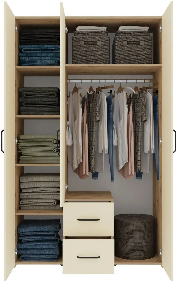 Спальня Haaus Malmo V14 140x200 (Artisan Oak/Clay)