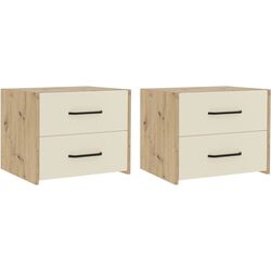 Dormitor Haaus Malmo V14 160x200 (Artisan Oak/Clay) Thumb