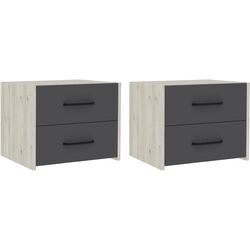 Dormitor Haaus Malmo V14 160x200 (White Oak/Anthracite) Thumb