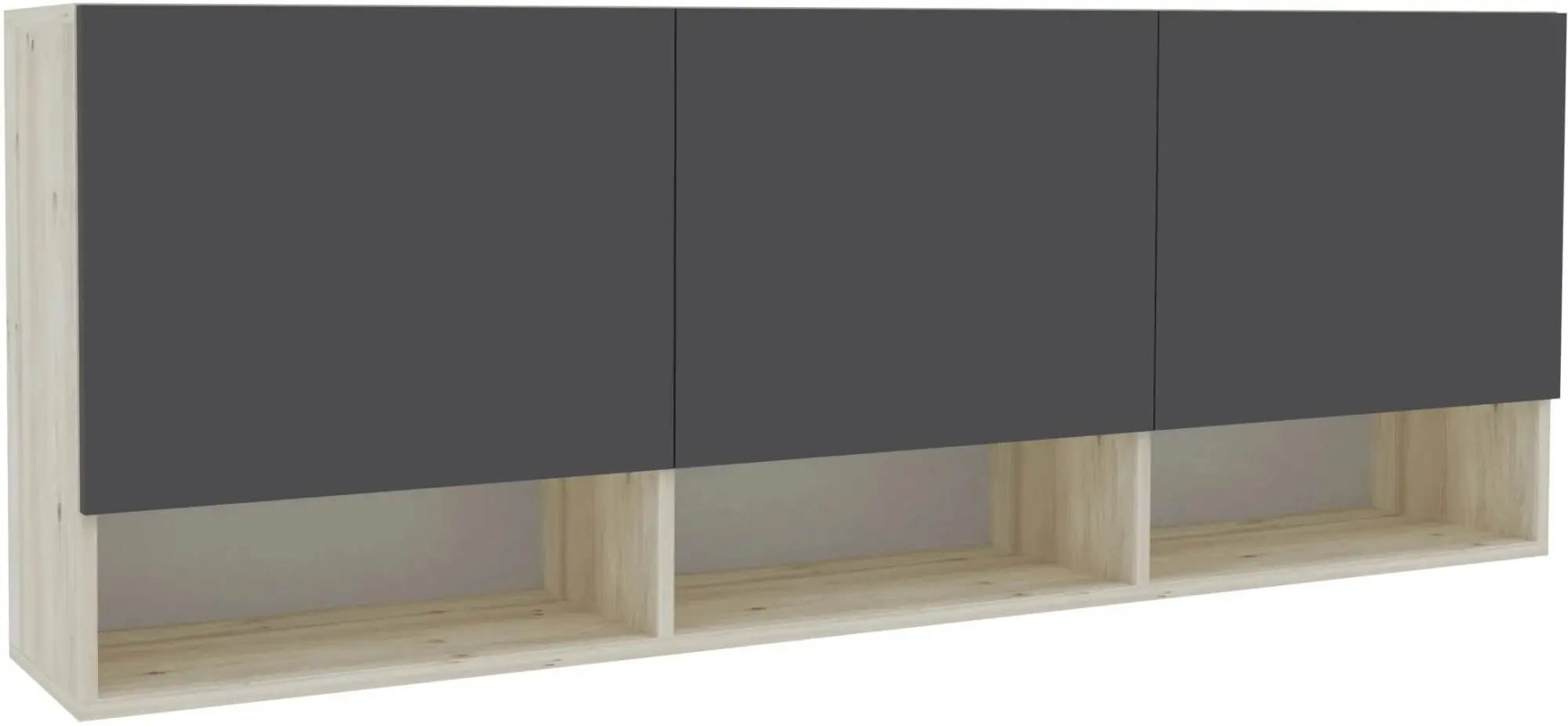 Dormitor Haaus Malmo V14 160x200 (White Oak/Anthracite)