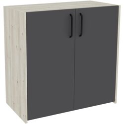 Dormitor Haaus Malmo V14 160x200 (White Oak/Anthracite) Thumb