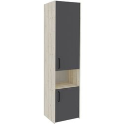 Dormitor Haaus Malmo V15 140x200 (White Oak/Anthracite) Thumb