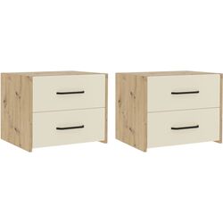 Dormitor Haaus Malmo V17 160x200 (Artisan Oak/Clay) Thumb