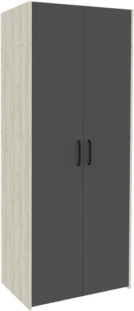 Спальня Haaus Malmo V2 160x200 (White Oak/Anthracite)