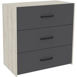 Спальня Haaus Malmo V2 160x200 (White Oak/Anthracite) Thumb