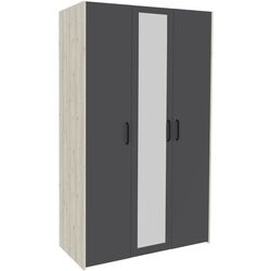 Dormitor Haaus Malmo V3 160x200 (White Oak/Anthracite) Thumb