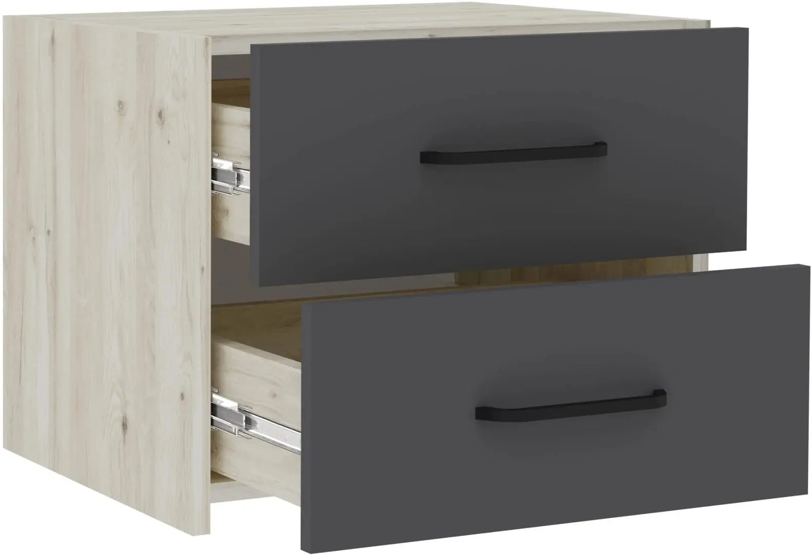 Спальня Haaus Malmo V4 140x200 (White Oak/Anthracite)