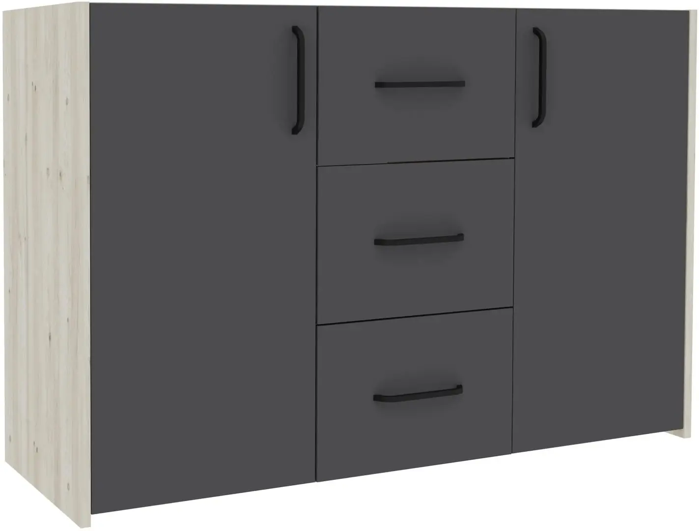 Спальня Haaus Malmo V5 140x200 (White Oak/Anthracite)