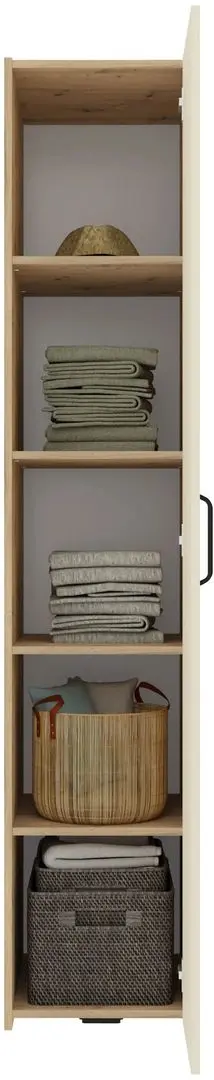 Dormitor Haaus Malmo V5 160x200 (Artisan Oak/Clay)