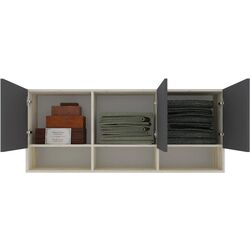 Dormitor Haaus Malmo V6 140x200 (White Oak/Anthracite) Thumb