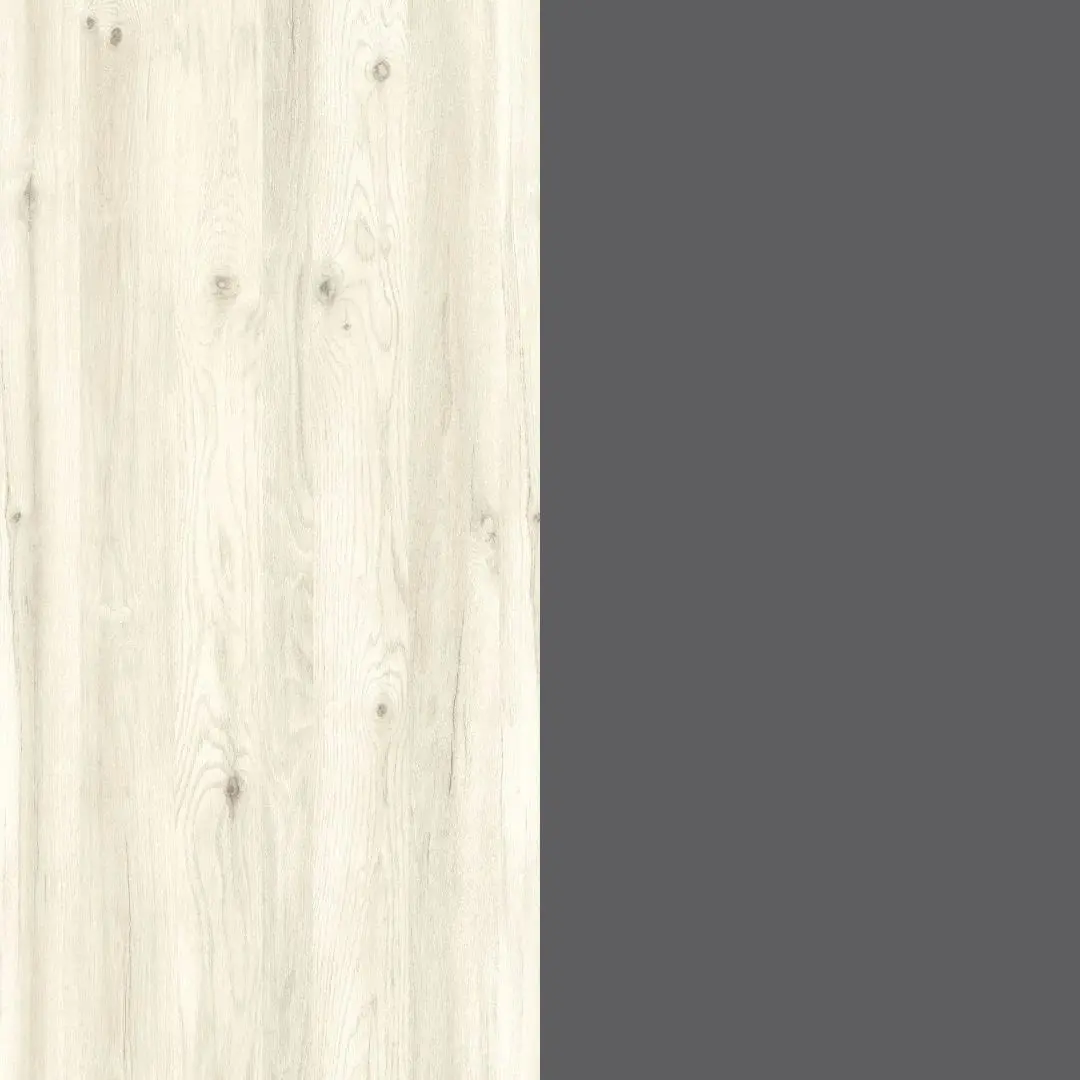 Dormitor Haaus Malmo V6 160x200 (White Oak/Anthracite)