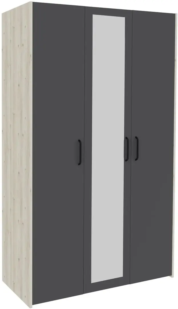 Dormitor Haaus Malmo V6 160x200 (White Oak/Anthracite)