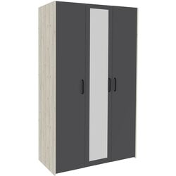 Dormitor Haaus Malmo V7 160x200 (White Oak/Anthracite) Thumb