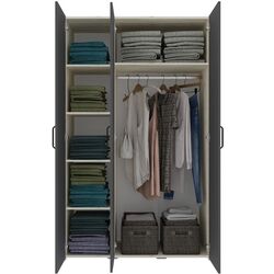 Dormitor Haaus Malmo V7 160x200 (White Oak/Anthracite) Thumb