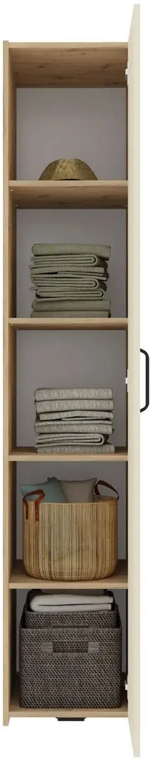 Dormitor Haaus Malmo V8 160x200 (Artisan Oak/Clay)