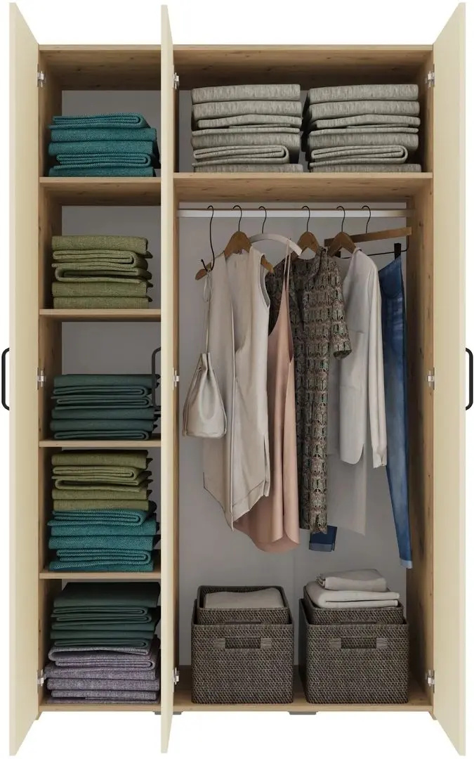 Dormitor Haaus Malmo V8 160x200 (Artisan Oak/Clay)