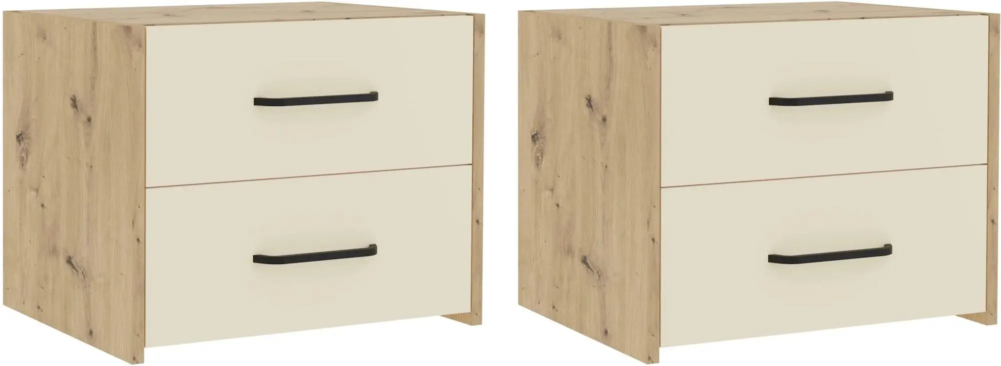 Dormitor Haaus Malmo V8 160x200 (Artisan Oak/Clay)