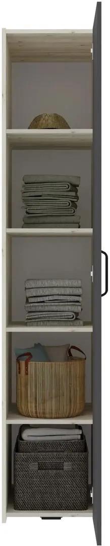 Спальня Haaus Malmo V8 160x200 (White Oak/Anthracite)