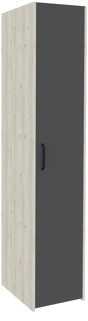 Dormitor Haaus Malmo V9 140x200 (White Oak/Anthracite)