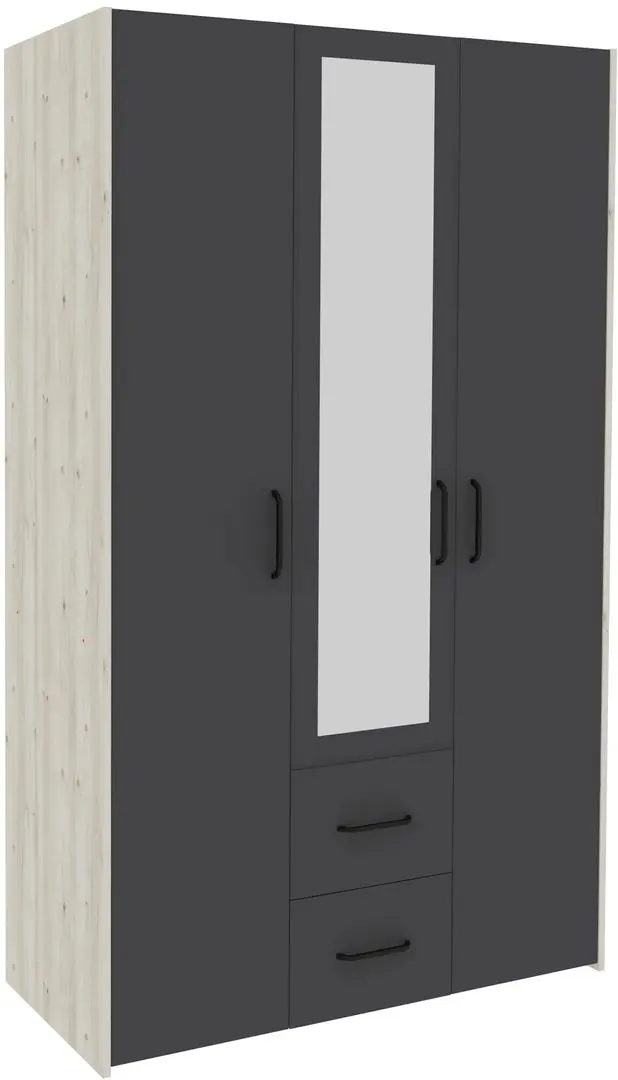 Спальня Haaus Malmo V9 160x200 (White Oak/Anthracite)