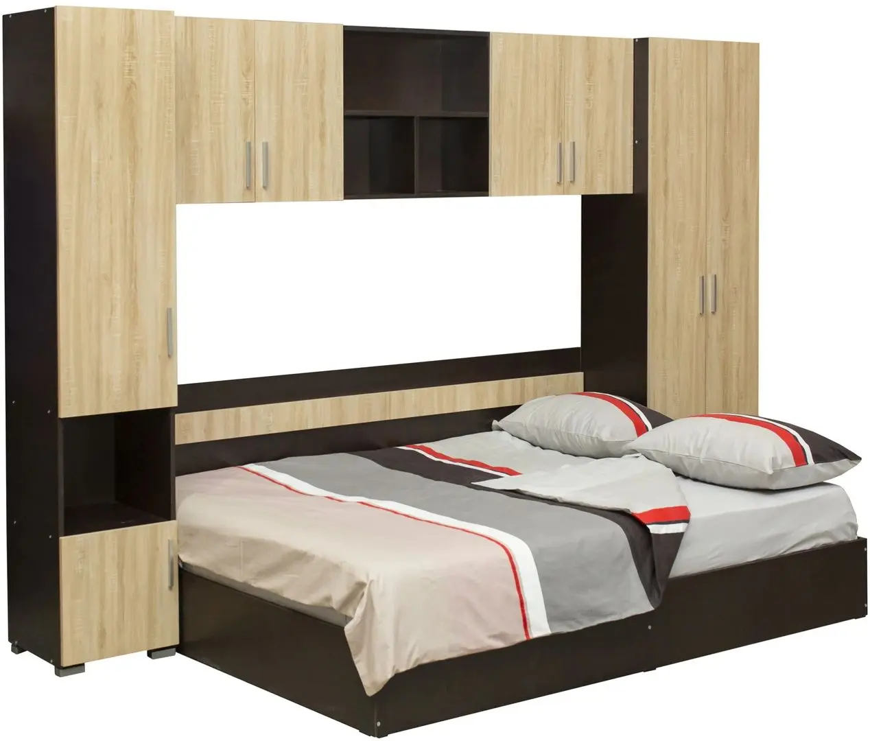 Dormitor Ideal Mobila Iulia (Wenge/Sonoma Oak) - 3