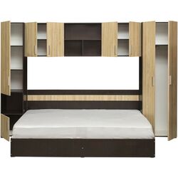 Dormitor Ideal Mobila Iulia (Wenge/Sonoma Oak) Thumb