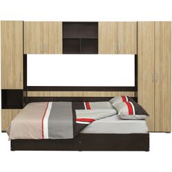 Dormitor Ideal Mobila Iulia (Wenge/Sonoma Oak) Thumb