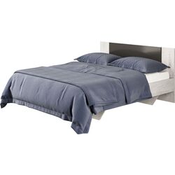 Спальная Ideal Mobila Lileya (White Alaska/Anthracite) Thumb