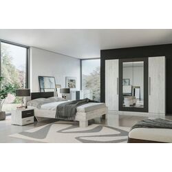 Спальная Ideal Mobila Lileya (White Alaska/Anthracite)