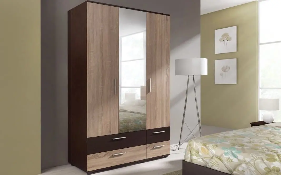 Dormitor Ideal Mobila Betty (Wenge/Sonoma Oak) - 2