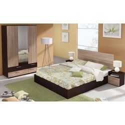 Dormitor Ideal Mobila Betty (Wenge/Sonoma Oak) Thumb