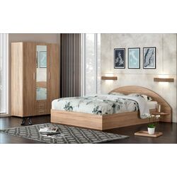Dormitor Ideal Mobila Cezar (Sonoma Oak)
