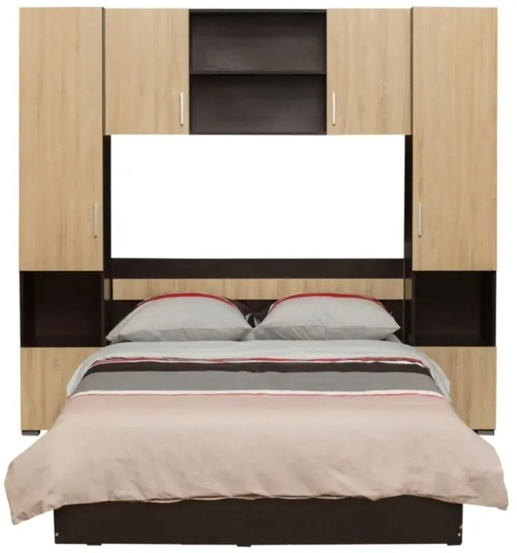 Dormitor Ideal Mobila Cindy (Wenge/Sonoma Oak) - 5