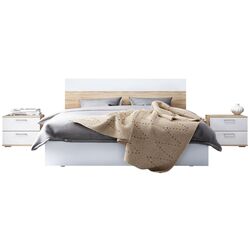 Dormitor Ideal Mobila Dante C337 (Sonoma Oak/White) Thumb