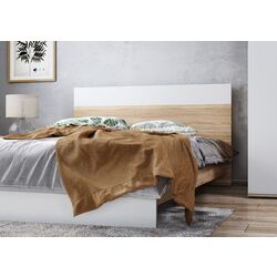 Dormitor Ideal Mobila Dante (Sonoma Oak/White) Thumb