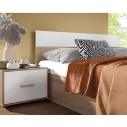 Dormitor Ideal Mobila Iris (Sonoma Oak/White) Thumb