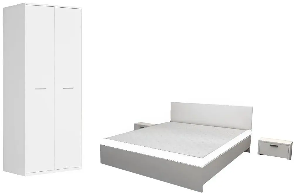 Dormitor Ideal Mobila Leo (White) - 2