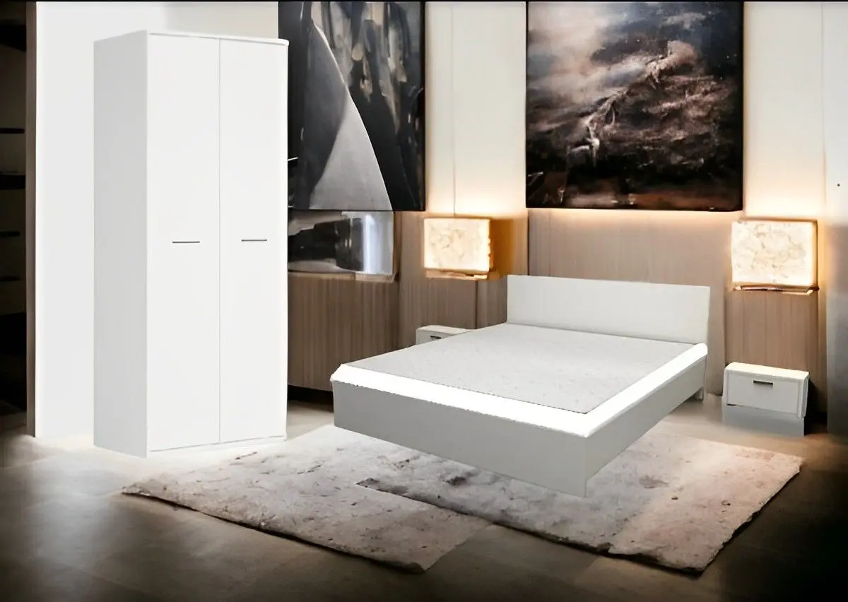 Dormitor Ideal Mobila Leo (White)