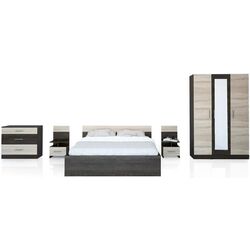 Dormitor Ideal Mobila Lesi (Wenge/Sonoma Oak) Thumb