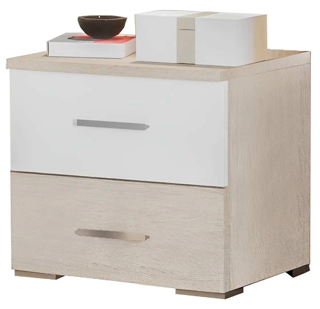 Dormitor Ideal Mobila Lileya (Sonoma Oak/White) - 3
