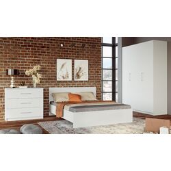 Dormitor Ideal Mobila Linda (White)