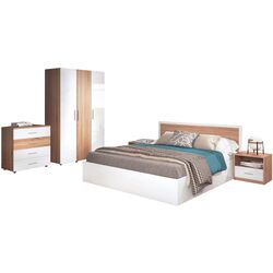 Спальня Ideal Mobila Louis (Sonoma Oak/White) Thumb