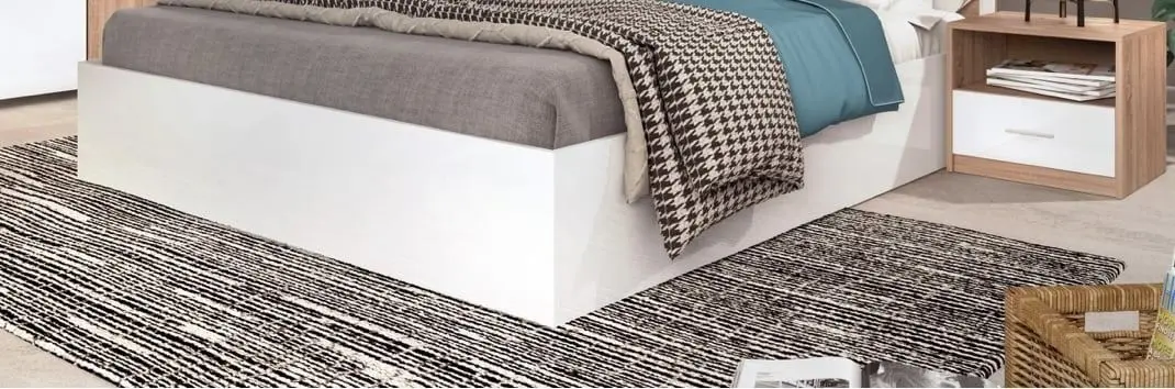 Спальня Ideal Mobila Louis (Sonoma Oak/White)