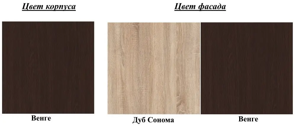 Спальня Ideal Mobila Louis (Wenge/Sonoma Oak)