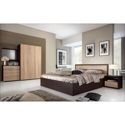 Спальня Ideal Mobila Louis (Wenge/Sonoma Oak)